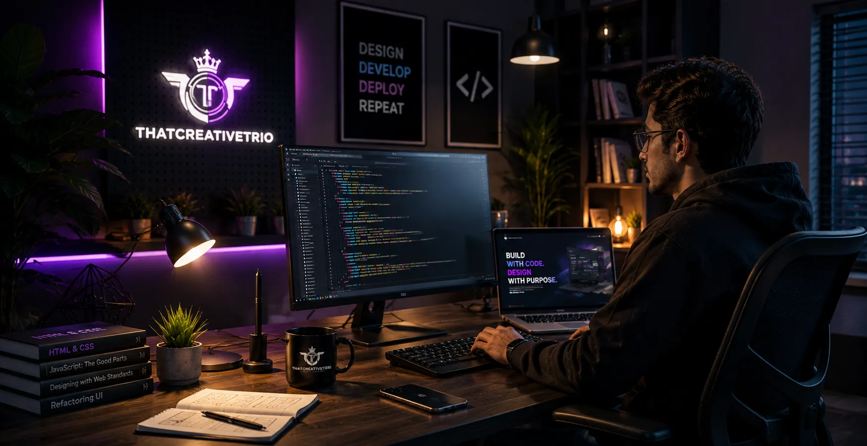 That Creative Trio — interactive & 3D website projects portfolio